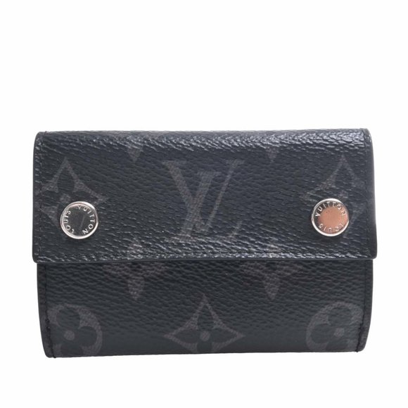 Louis Vuitton Other - LOUIS VUITTON Eclipse Discovery Trifold Wallet M67630 Black Men's